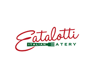eatalotti italian eatery logo design